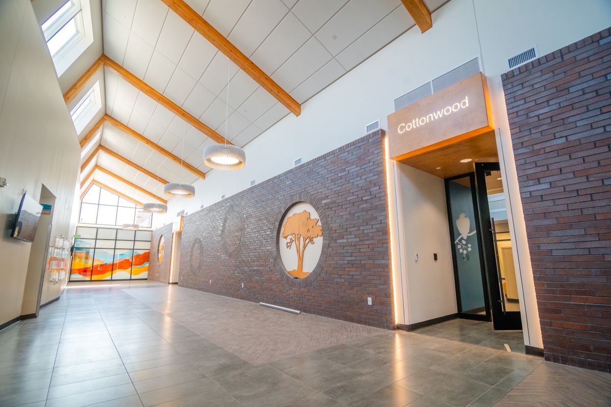 waiting area at primehealth plus new main health and dental clinic in grand junction, colorado