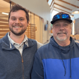 Behavioral Health Director Andrew with James
